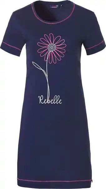 Rebelle daisy - nachthemd - dames - roze- maat 44