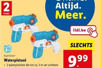 Lidl Waterpistool aanbieding