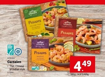 Lidl Garnalen aanbieding