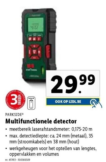 Multifunctionele detector