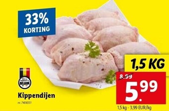 Lidl Kippendijen aanbieding