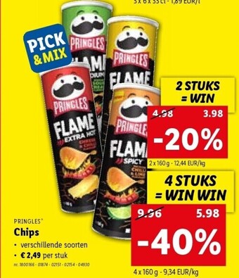 Lidl Chips aanbieding