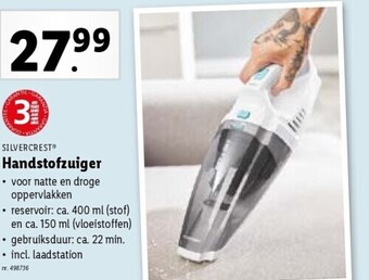 Lidl Handstofzuiger aanbieding