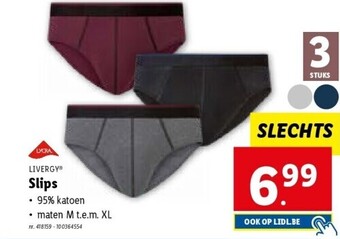 Lidl Slips aanbieding