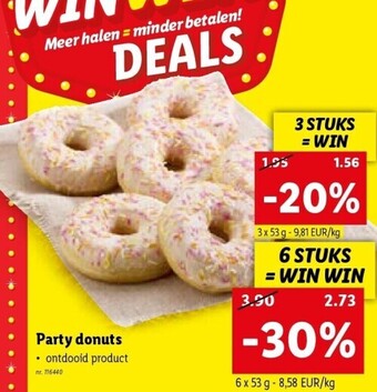 Party donuts