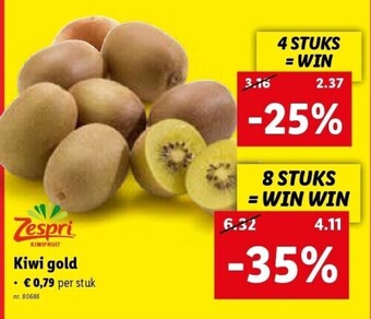 Lidl Kiwi gold aanbieding