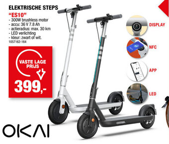 Hubo ELEKTRISCHE STEPS ''ES10'' aanbieding