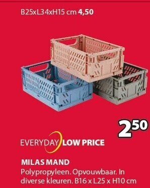Jysk Milas mand aanbieding