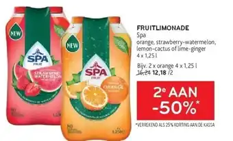 Alvo Fruitlimonade spa aanbieding
