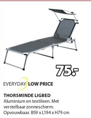 Jysk Thorsminde ligbed aanbieding
