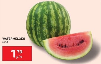 Watermeloen rood per kg