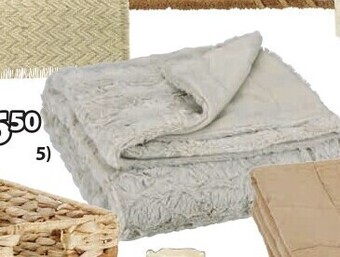 Jysk Myggblom plaid aanbieding