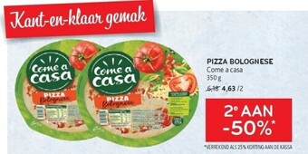 Alvo Pizza bolognese 350g aanbieding