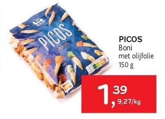 Alvo Picos boni met olijfolie 150 g aanbieding