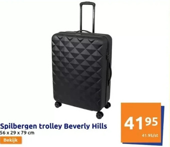 Action Spilbergen trolley beverly hills aanbieding