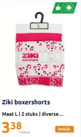 Action Boxershorts aanbieding
