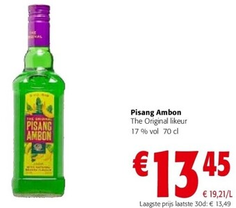 Colruyt Pisang ambon aanbieding