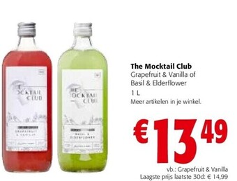 Colruyt The mocktail club aanbieding