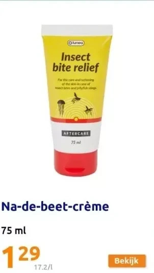 Action Na-de-beet-crème aanbieding