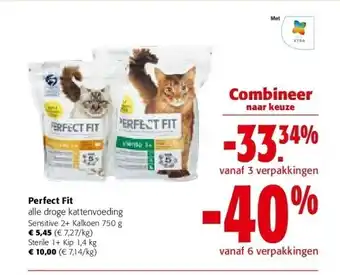 Colruyt Perfect fit sensitive 2+ kalkoen 750 g aanbieding