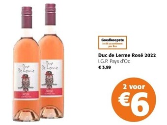 Duc de lerme rosé 2022