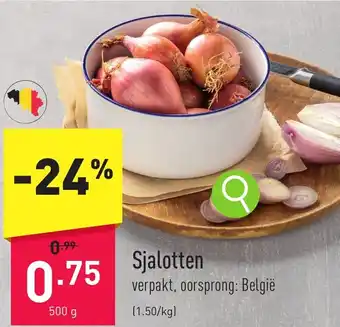 ALDI Sjalotten aanbieding