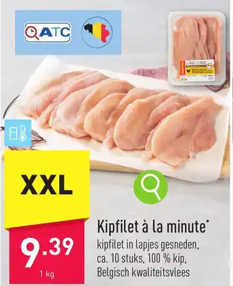 ALDI Kipfilet à la minute aanbieding