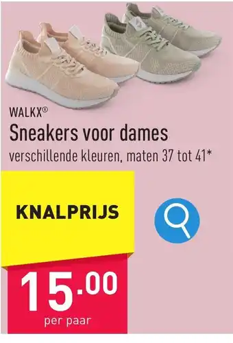 ALDI WALKX Sneakers voor dames aanbieding