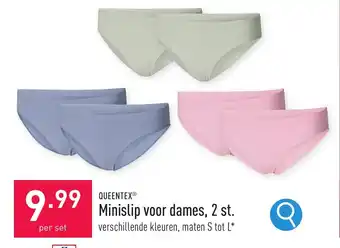 ALDI Minislip voor dames aanbieding