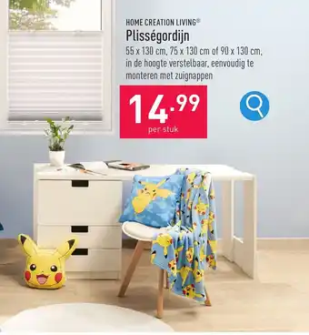 ALDI HOME CREATION LIVING Plisségordijn aanbieding