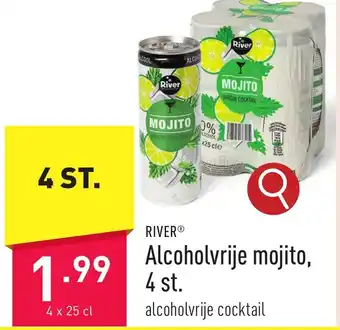 ALDI Alcoholvrije mojito aanbieding