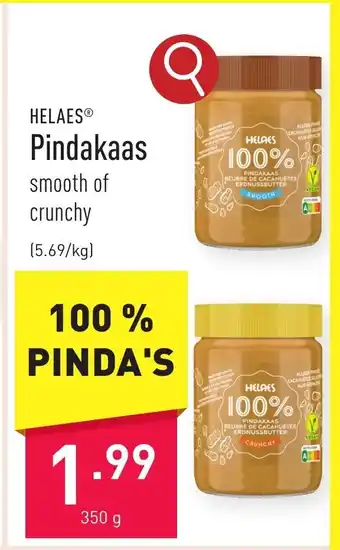 ALDI Pindakaas 350 g aanbieding