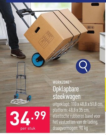 WORKZONE Opklapbare steekwagen