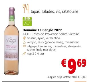 Colruyt Domaine Le Cengle 2022 aanbieding