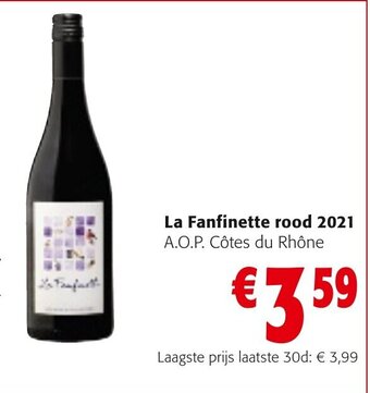 La Fanfinette rood 2021