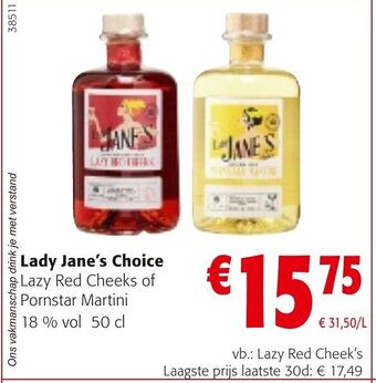 Colruyt Lady Jane's Choice aanbieding