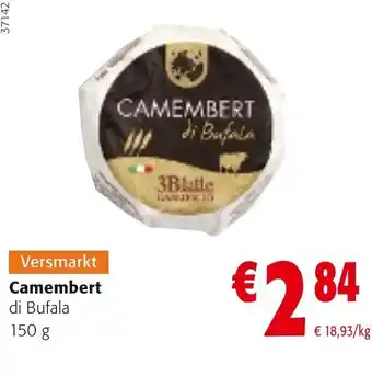 Colruyt Versmarkt Camembert di Bufala 150 g aanbieding