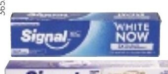 Colruyt Signal White Now 75 ml aanbieding