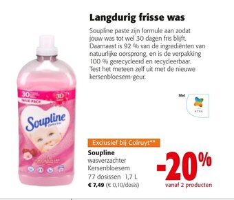 Colruyt Soupline aanbieding