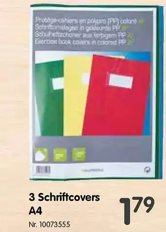 Fun 3 Schriftcover A4 aanbieding