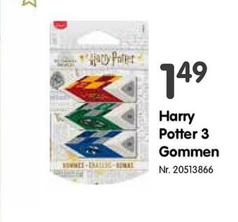 Fun Harry Potter 3 Gommen aanbieding