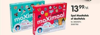 Fun Spel Maaltafels Of Deeltafels aanbieding