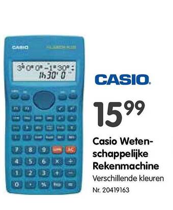 Casio Wetenschappelijke Rekenmachine