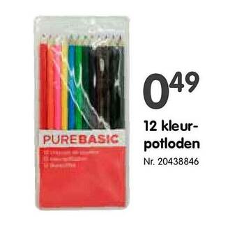 Fun 12 Kleurpotloden aanbieding