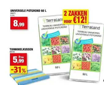 Hubo Iversele potgrond 60 l aanbieding