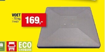 Hubo Voet aanbieding