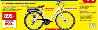 Hubo Elektrische fiets met voorwielmotor “evobike” aanbieding