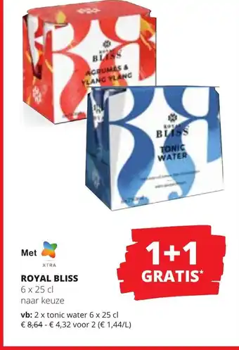 ROYAL BLISS tonic water 6 x 25 cl