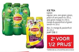 Alvo Lipton ICE TEA aanbieding