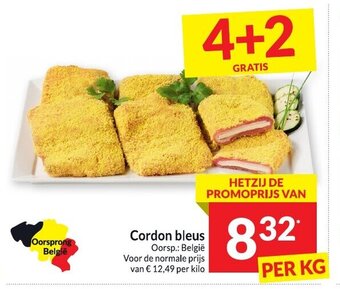 Intermarché Cordon bleus per kg aanbieding